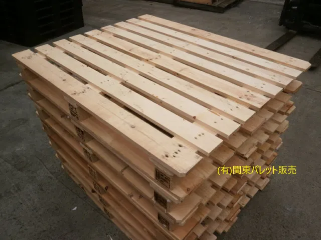 中古パレット木製　1回使用の中古木製パレット1200×1000