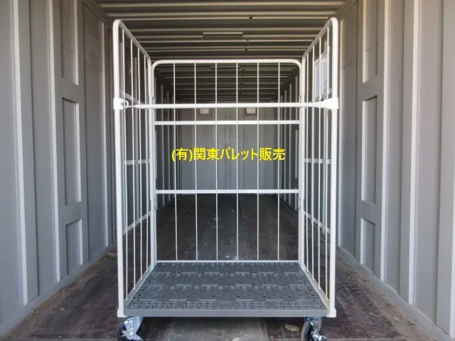 格安カゴ台車日本製1100×800定番サイズです(有)関東パレット販売