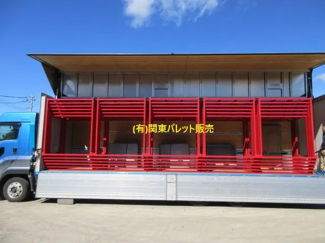 中古ネステナー定番サイズから大型サイズ中古ネスラックのかきゃす販売は(有)関東パレット販売にお任せください