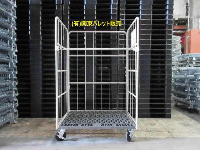 中古カゴ台車日本製サイズ1100W×800D×1700H日本製